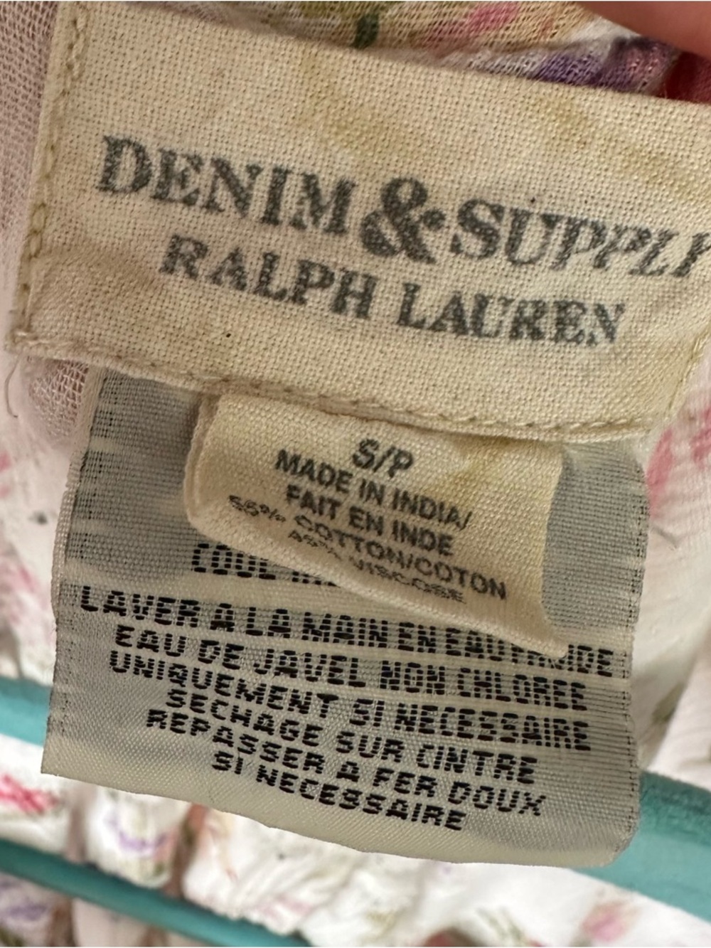 Ralph Lauren White Floral Maxi Skirt - Picture 7 of 8
